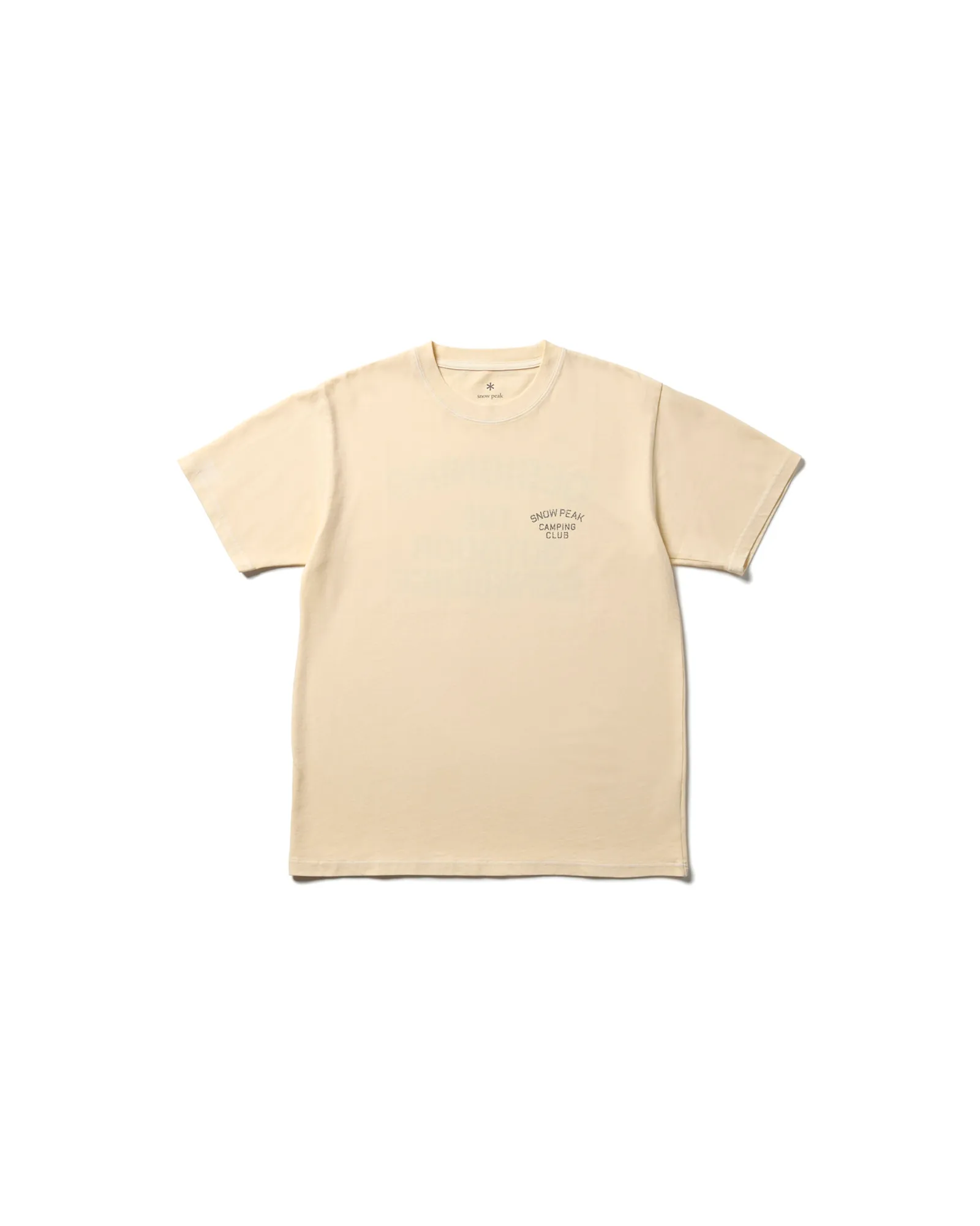 Recycled Cotton Dyed T-Shirt SPC sold by Snow Peak