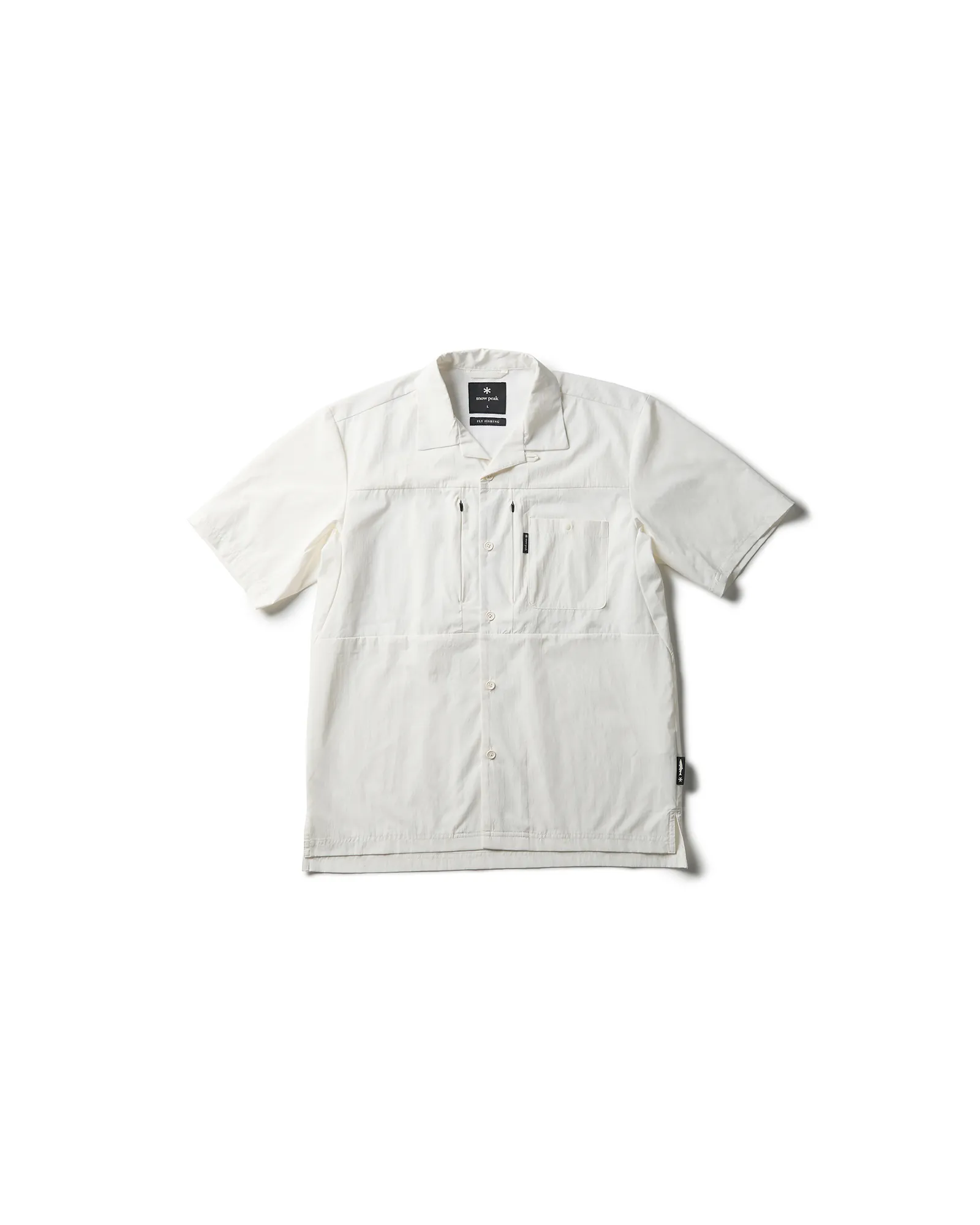 Stream Field Stretch Dry Short Sleeve Shirt sold by Snow Peak