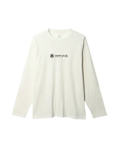 Soft Cotton Logo Long Sleeve T-Shirt sold by Snow Peak product image thumbnail 4