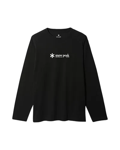 Soft Cotton Logo Long Sleeve T-Shirt sold by Snow Peak product image thumbnail 3