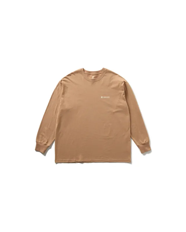 Soft Cotton Relaxed Logo L/S T-Shirt sold by Snow Peak