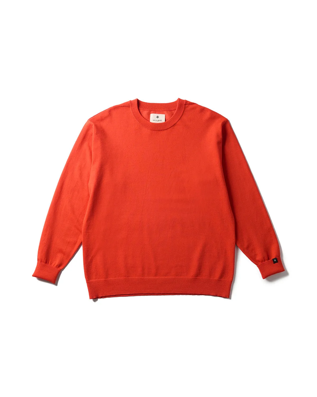 Washable Wool Crewneck Knit sold by Snow Peak