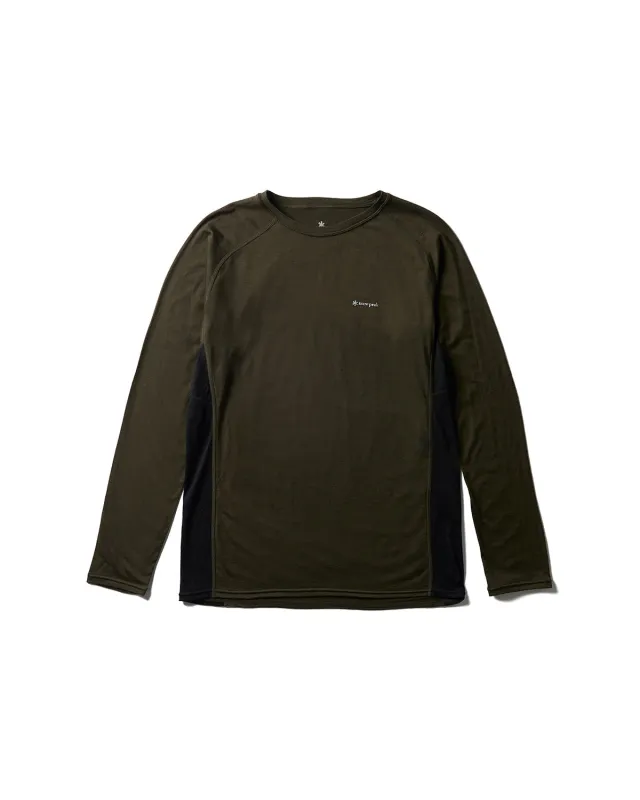 Micro Merino Crewneck Long Sleeve sold by Snow Peak
