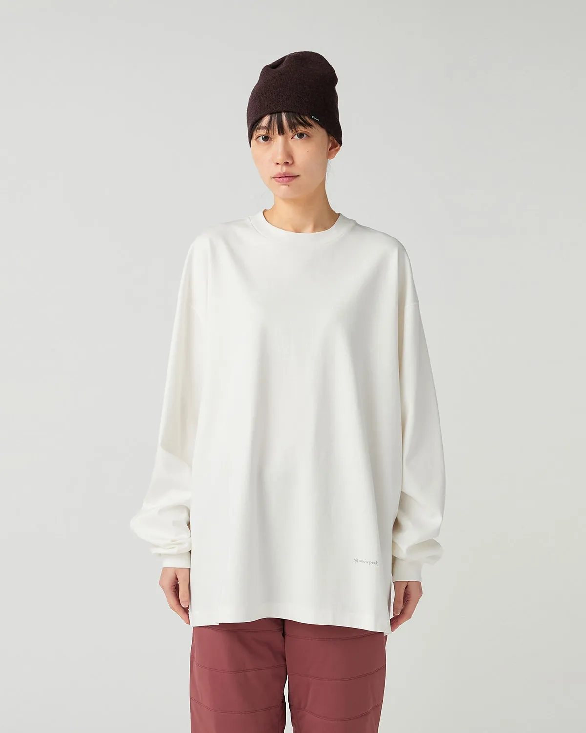 Organic Cotton Mercerized L/S T-Shirt sold by Snow Peak product image thumbnail 4