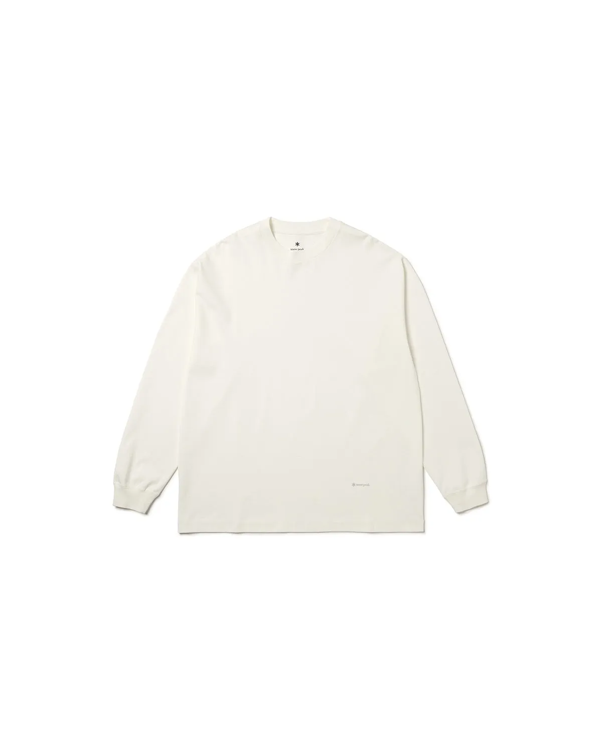 Organic Cotton Mercerized L/S T-Shirt sold by Snow Peak
