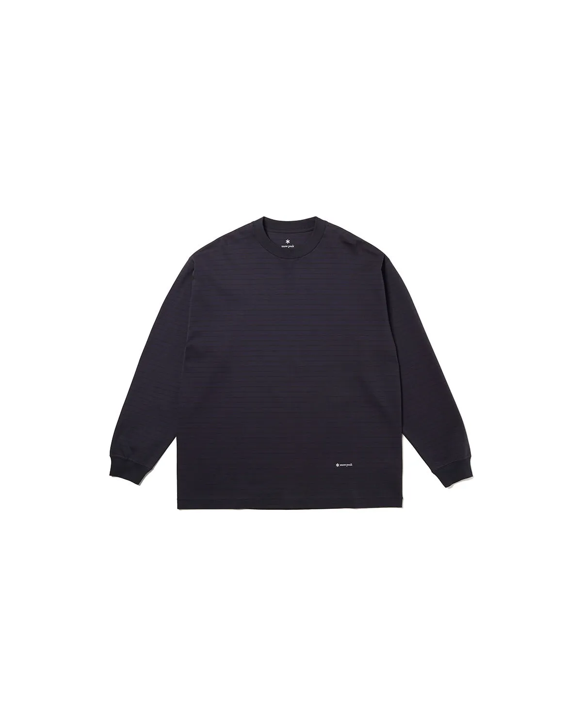 Organic Cotton Mercerized Border L/S T-Shirt sold by Snow Peak product image thumbnail 4