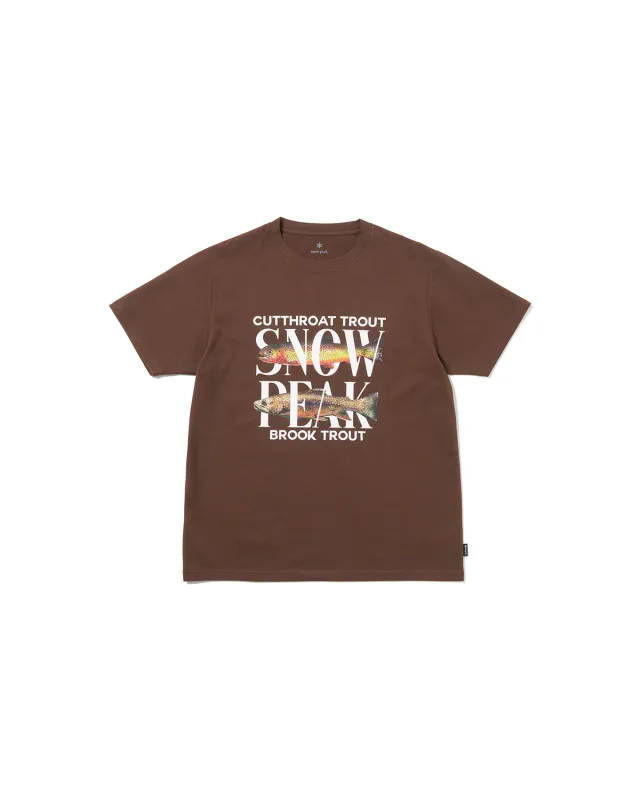Famous Trout Dry T-Shirt sold by Snow Peak