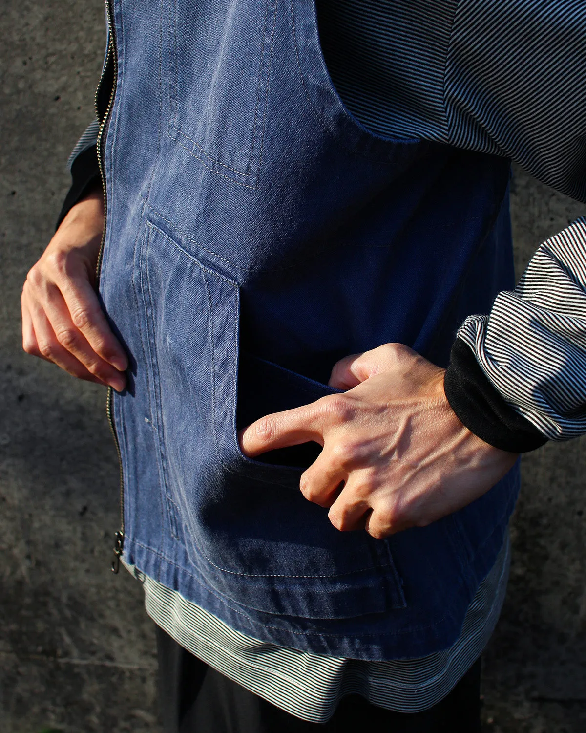 Sulfur Dyed Fade Vest sold by Snow Peak product image thumbnail 5