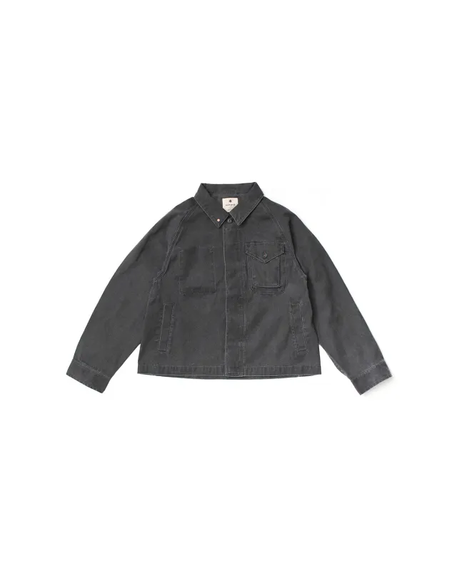 Sulfur Dyed Fade Coverall made by Snow Peak