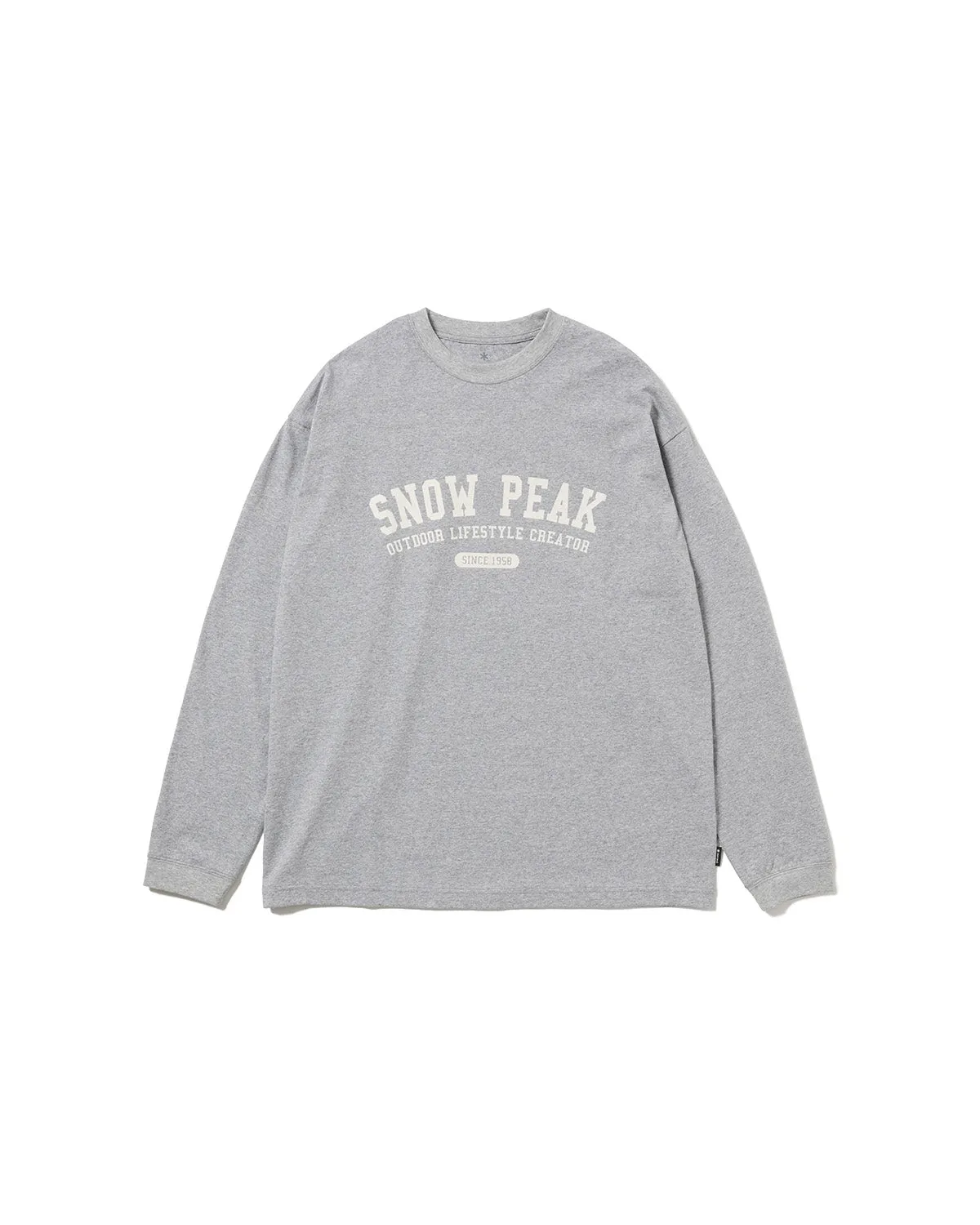 Varsity Logo L/S T-Shirt sold by Snow Peak product image thumbnail 5