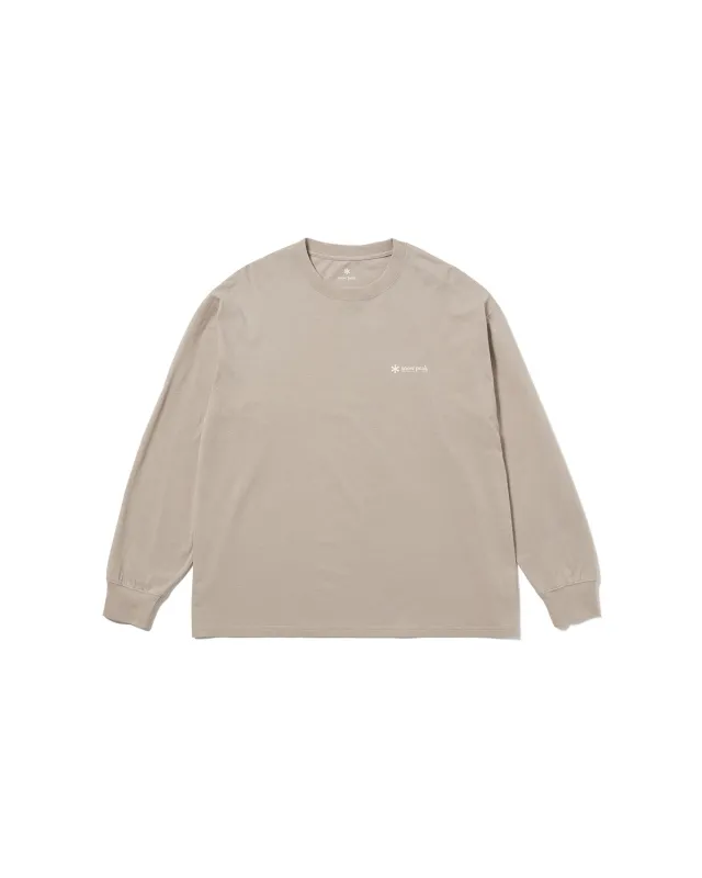 Soft Cotton Relaxed Logo L/S T-Shirt made by Snow Peak