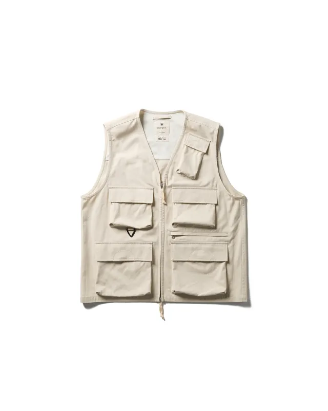 TAKIBI Herringbone Vest made by Snow Peak