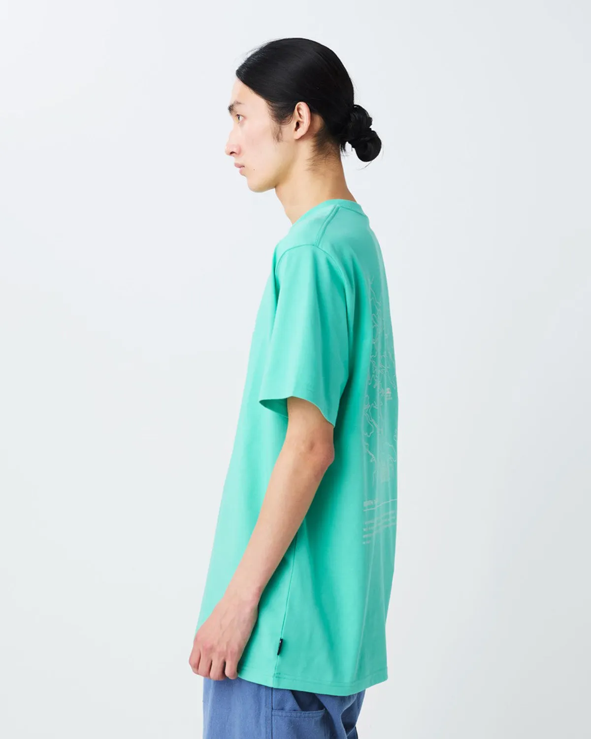 HQ Topographic Map T-Shirt sold by Snow Peak product image thumbnail 5