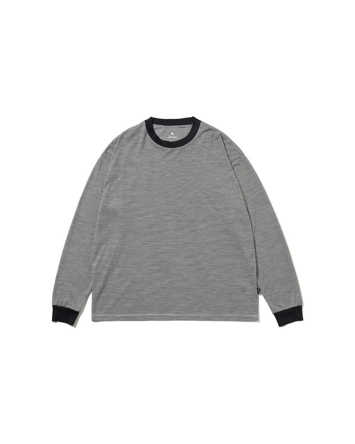 Summer Wool Stripe L/S T-Shirt sold by Snow Peak