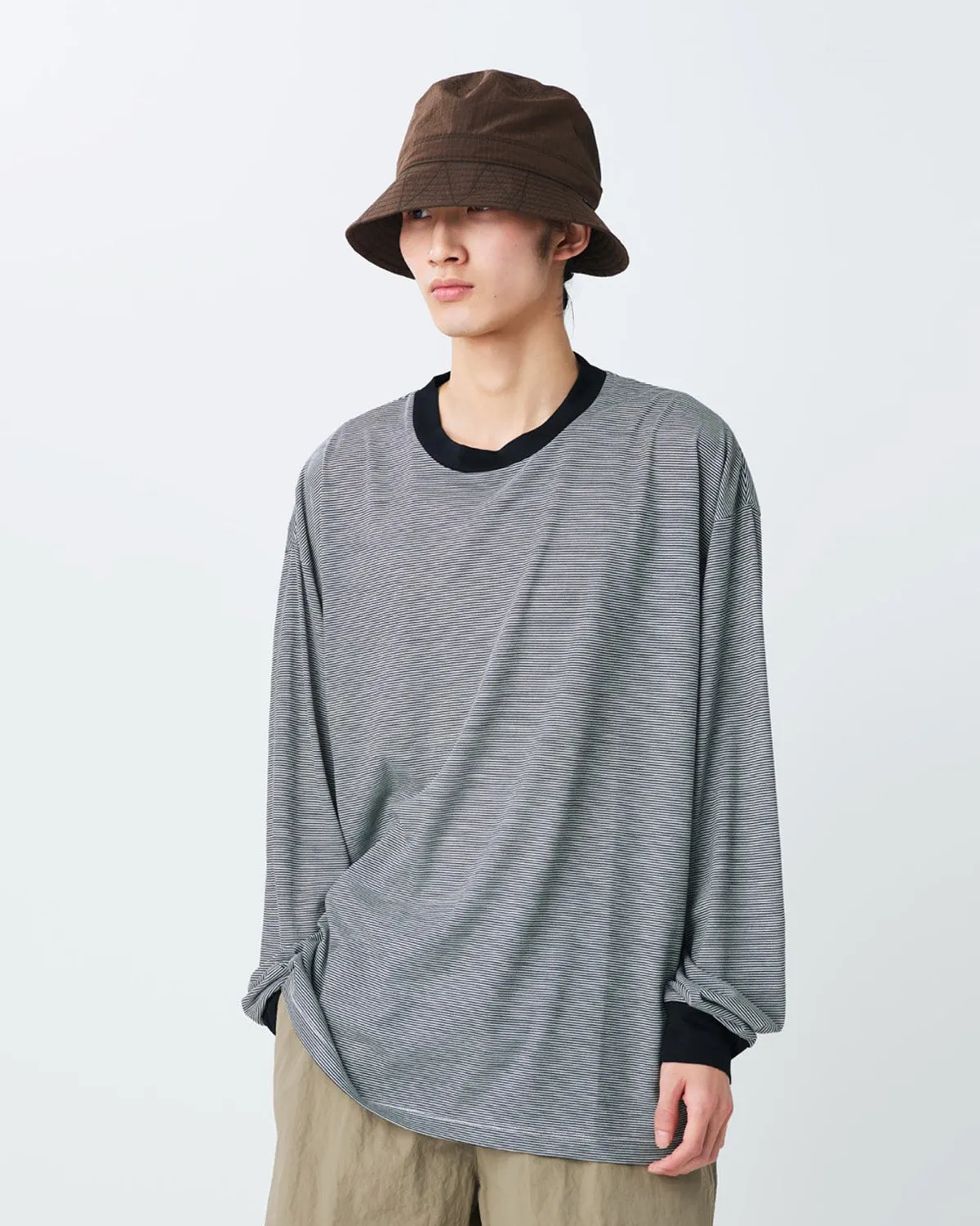Summer Wool Stripe L/S T-Shirt sold by Snow Peak product image thumbnail 3