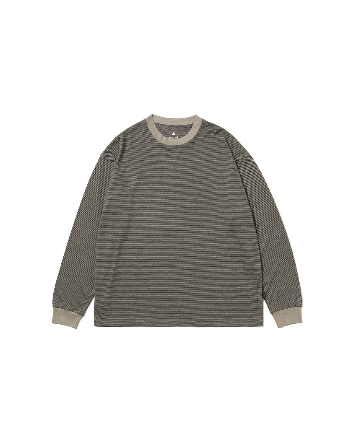 Summer Wool Stripe L/S T-Shirt sold by Snow Peak product image thumbnail 4