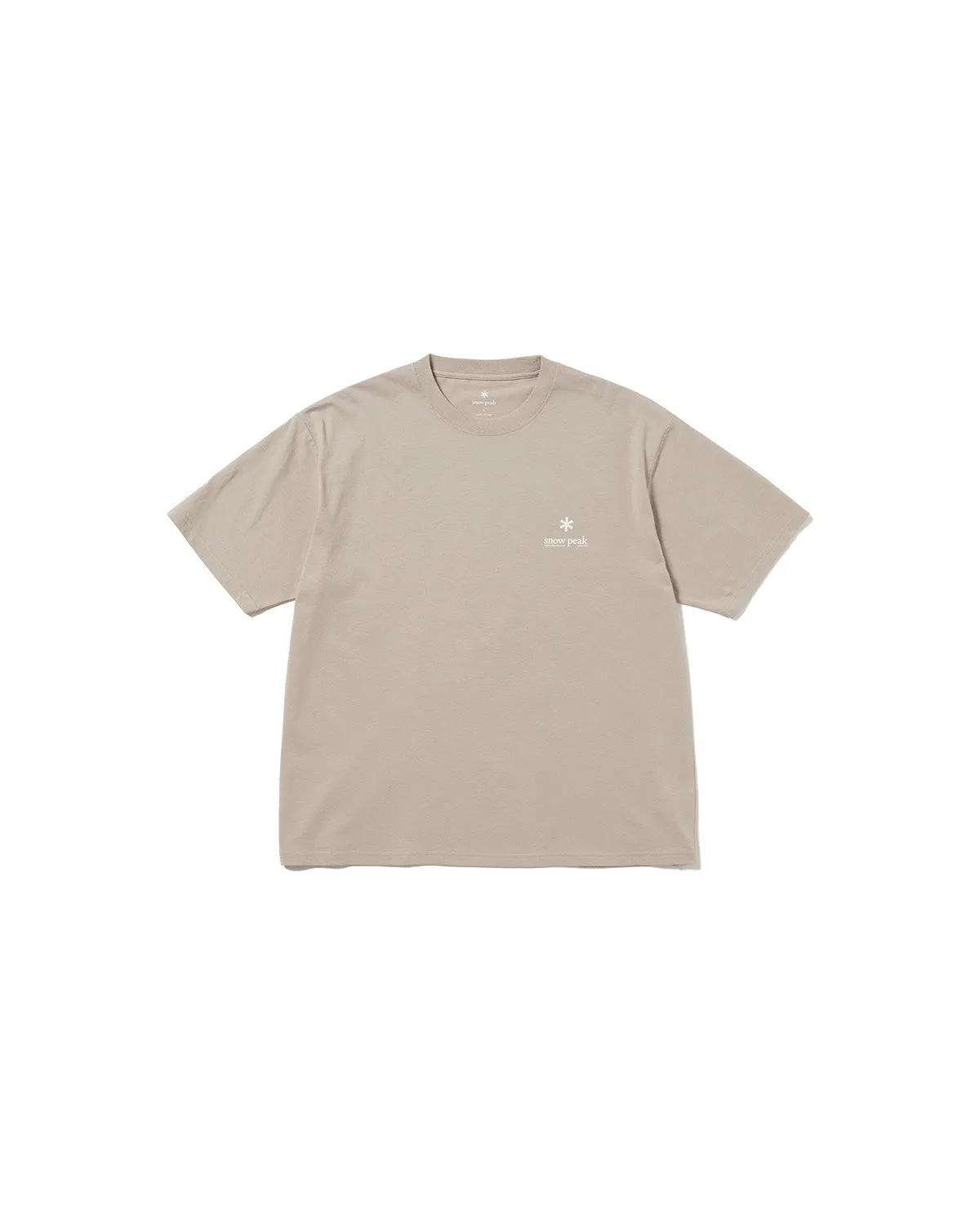 Soft Cotton Relaxed Logo T-Shirt sold by Snow Peak