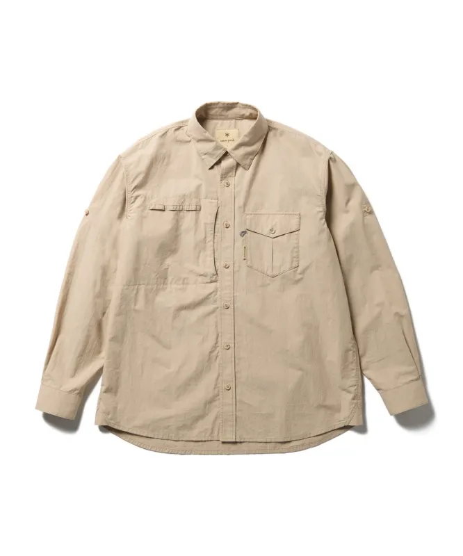 Antique Dyed Fishing Shirt made by Snow Peak