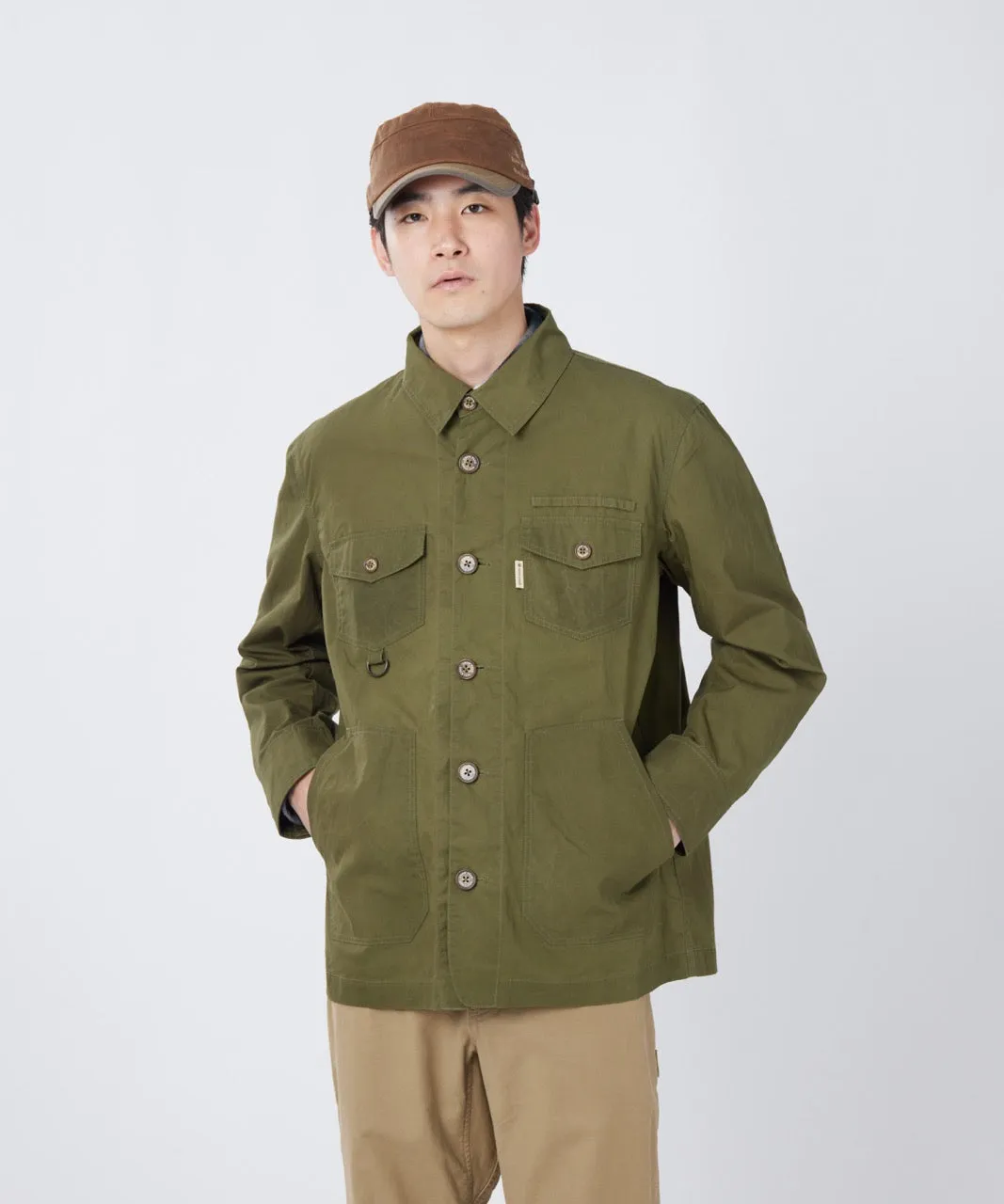 Waxed Cotton Coverall Jacket sold by Snow Peak product image thumbnail 3
