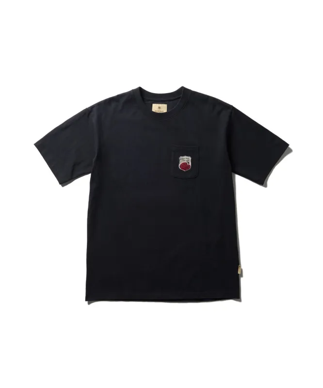 Trad Label Pocket Heavy T-Shirt made by Snow Peak