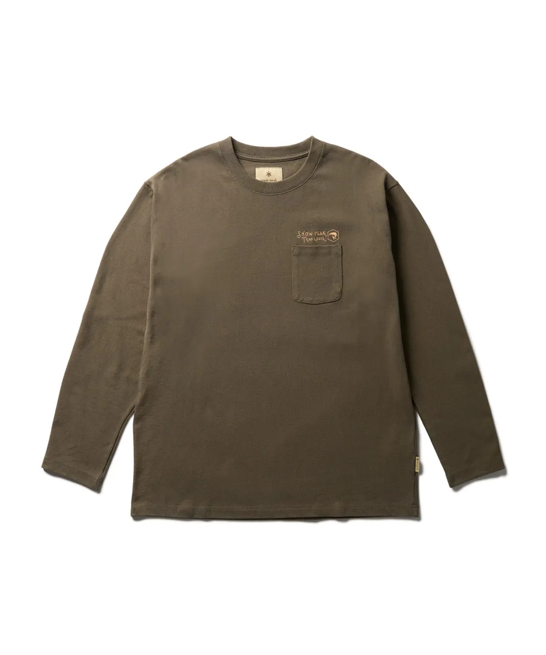 Trad Label Pocket L/S Heavy T-Shirt sold by Snow Peak