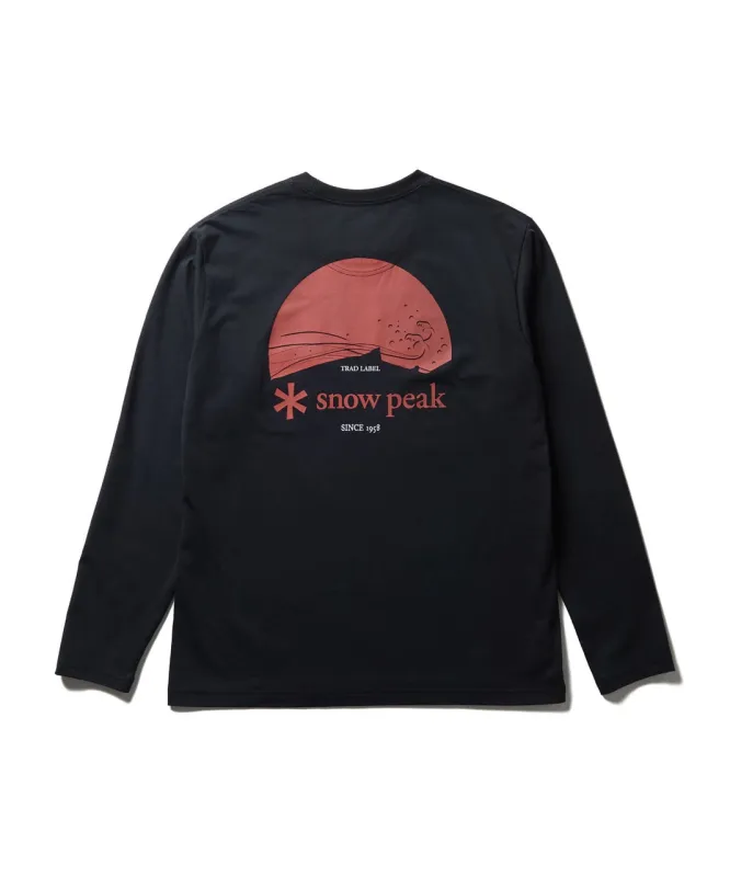 Trad Label Sunset Plating L/S T-Shirt made by Snow Peak