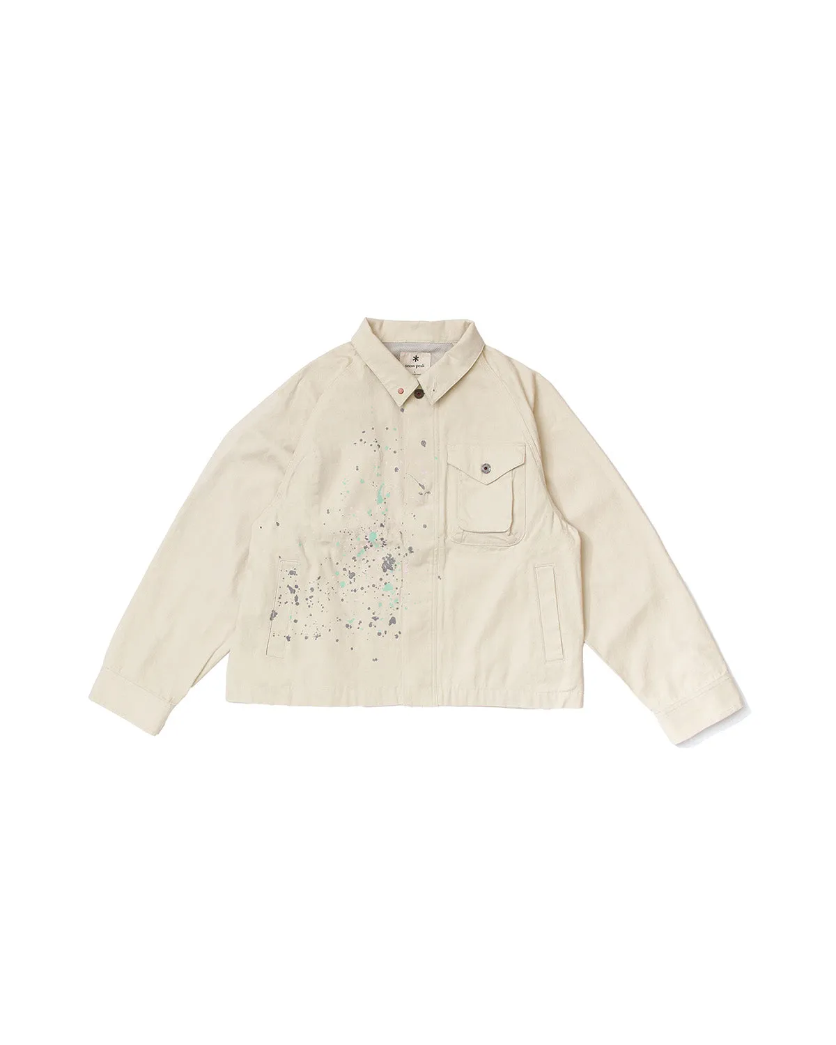 Sulfur Dyed Fade Painted Coverall sold by Snow Peak