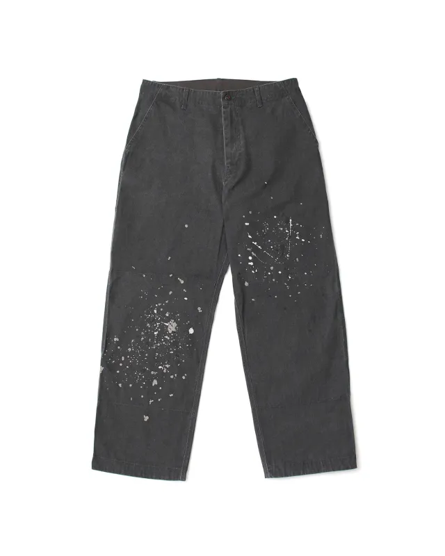 Sulfur Dyed Fade Painted Pants made by Snow Peak