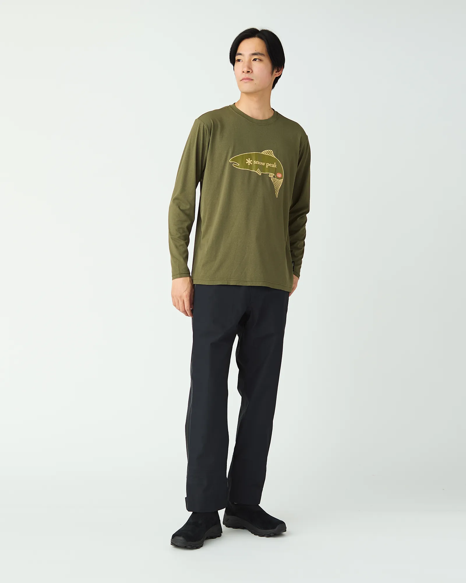 Yamame Graphic Long Sleeve T-Shirt sold by Snow Peak product image thumbnail 3