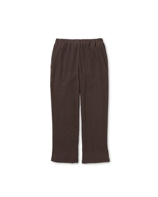 Heavyweight Waffle Pants made by Snow Peak