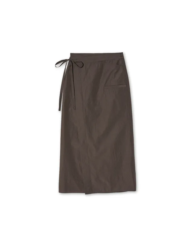 Wool Nylon Taffeta Skirt made by Snow Peak
