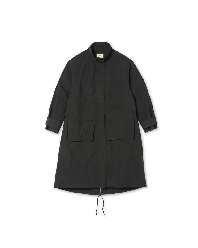 Indigo C/N Women's Coat made by Snow Peak