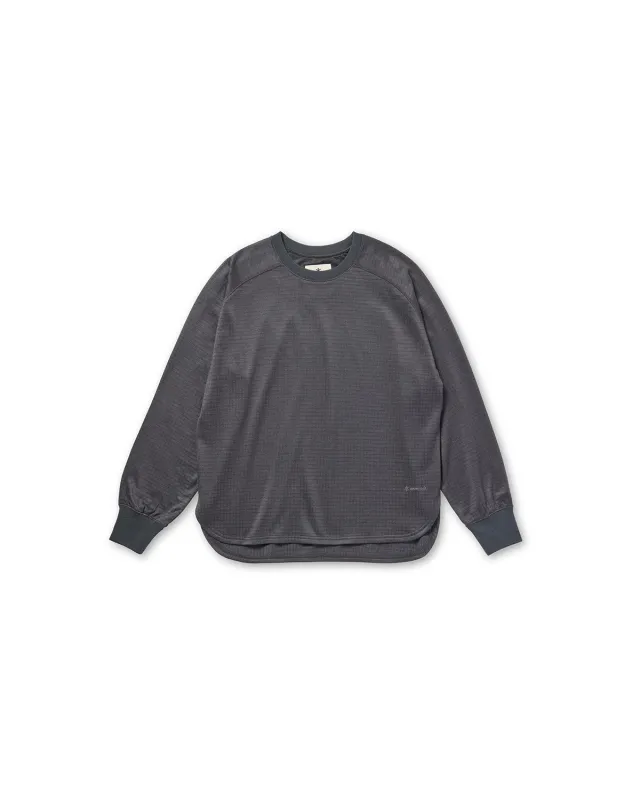 Fusion Grid L/S Women's Pullover made by Snow Peak