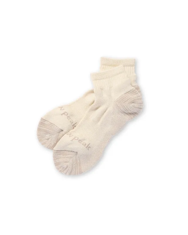 Wool Blend Ankle Socks made by Snow Peak