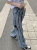 Gestreifte Baggy-Jeans mit Cut-Outs sold by Emmiol