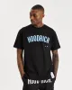 OG Build T-Shirt - Black/White/Azure Blue sold by Hoodrich