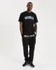 OG Build T-Shirt - Black/White/Azure Blue sold by Hoodrich