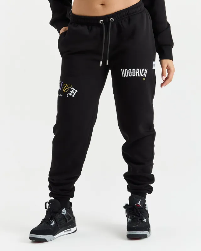 Calor Joggers - Black/White/Yellow/Purple sold by Hoodrich