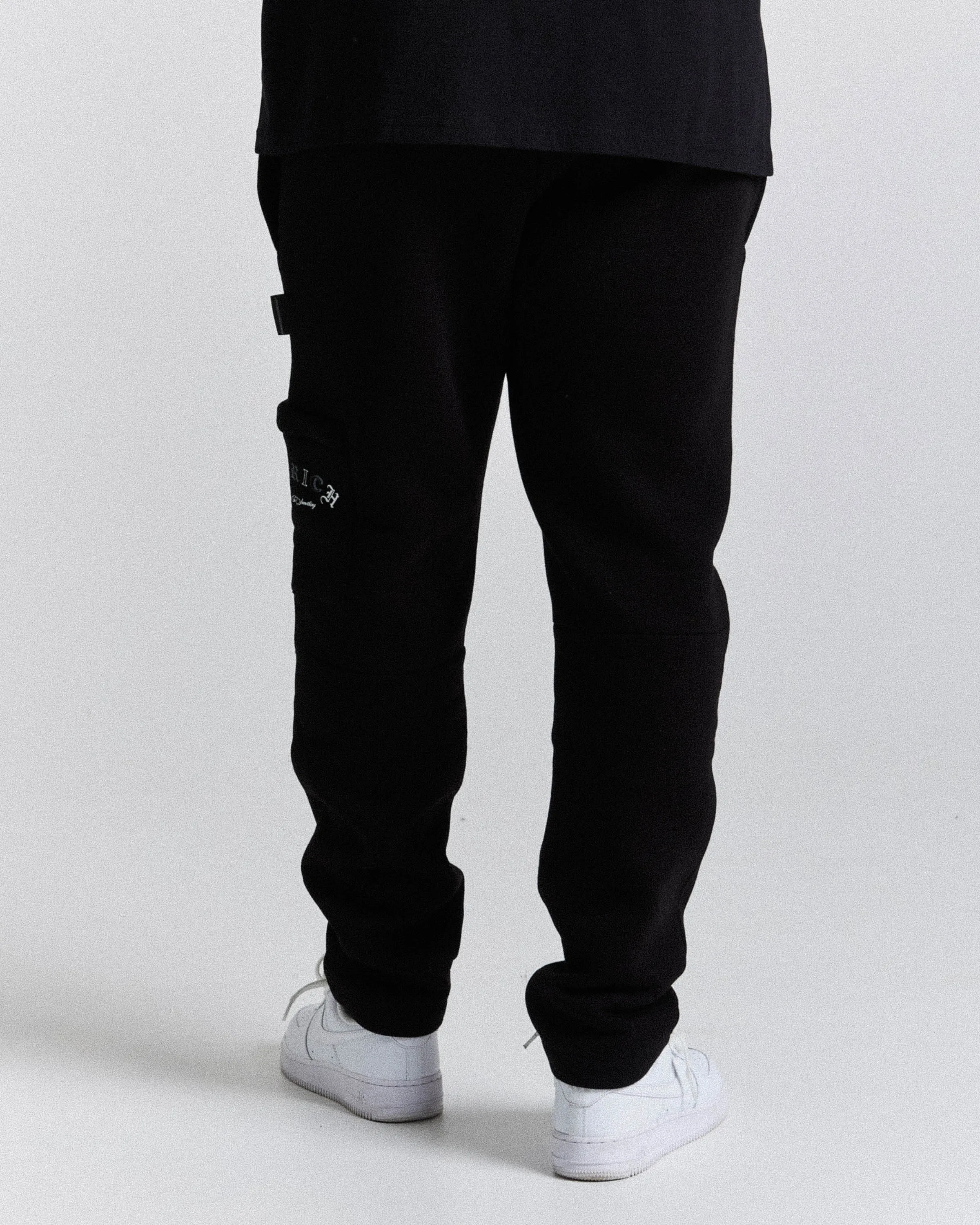 Stature Joggers - Black/White/Grey sold by Hoodrich product image thumbnail 5