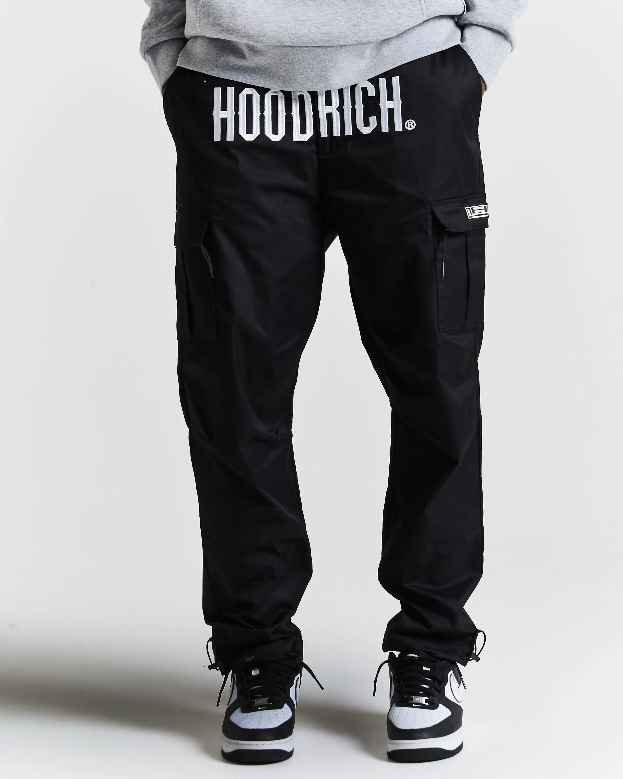 Trek Cargo Pants - Black/White sold by Hoodrich product image thumbnail 3
