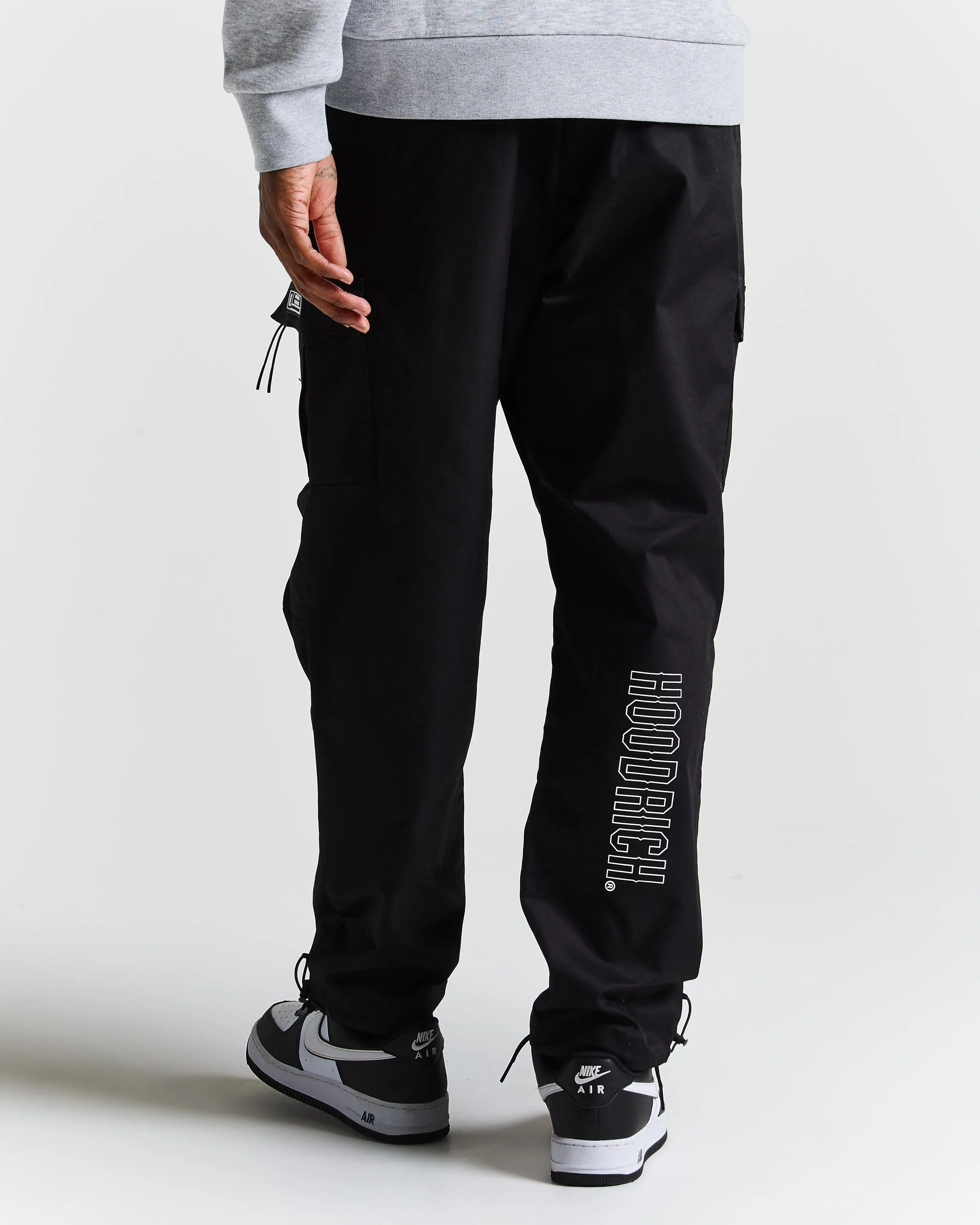 Trek Cargo Pants - Black/White sold by Hoodrich product image thumbnail 4