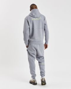OG Blend V2 Joggers - Grey/White/Daiquiri Green sold by Hoodrich