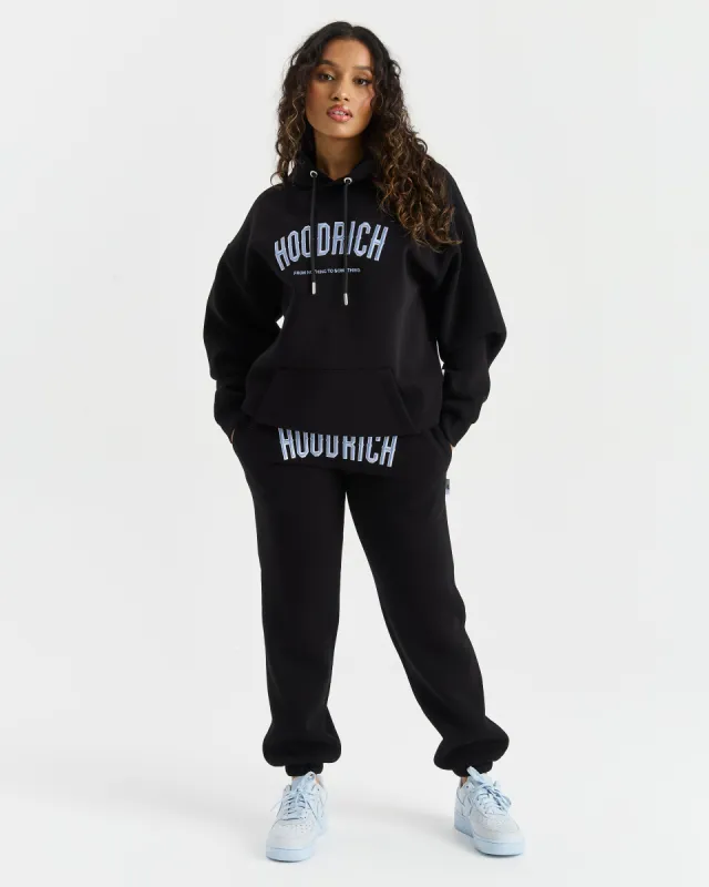 Breeze Joggers - Black/Blue/White sold by Hoodrich