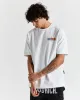 Graffiti Spray T-Shirt - White/Orange sold by Hoodrich