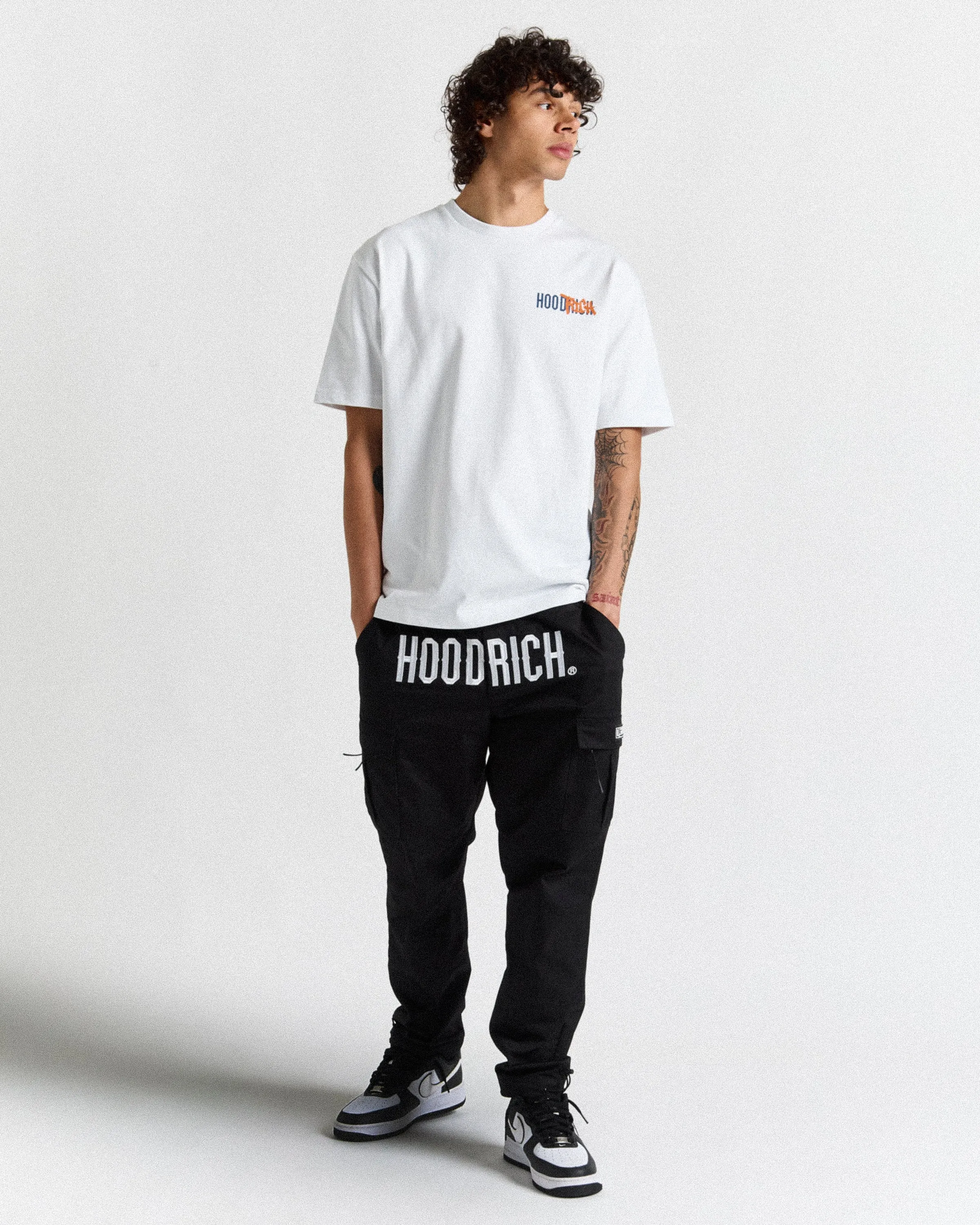 Graffiti Spray T-Shirt - White/Orange sold by Hoodrich product image thumbnail 5