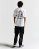 Graffiti Spray T-Shirt - White/Orange sold by Hoodrich