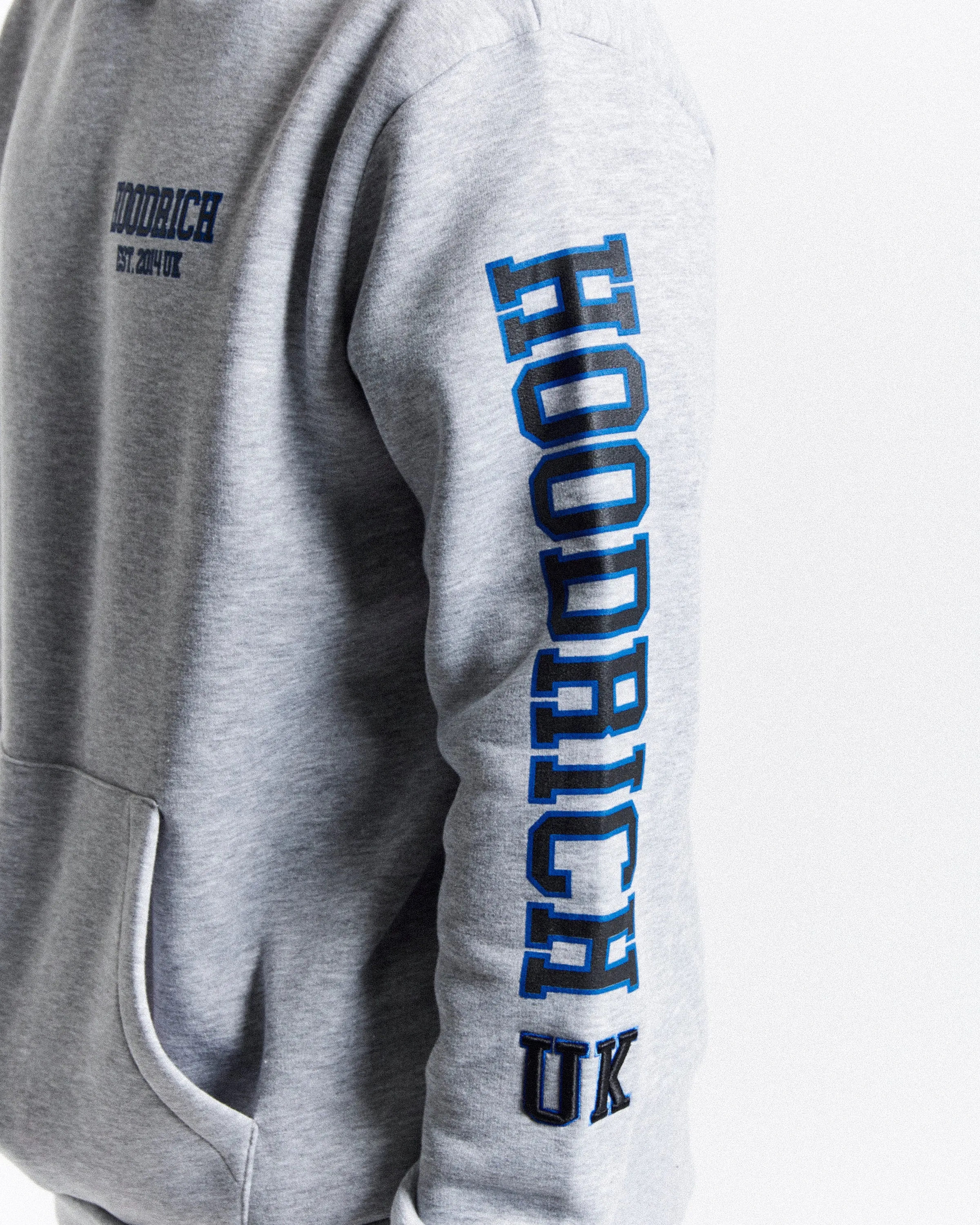 Wave Hoodie - Grey/Blue sold by Hoodrich product image thumbnail 4