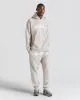 Stature Hoodie - Beige/White sold by Hoodrich