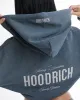 Equate Full Zip Cropped Hoodie - Acid Wash Grey sold by Hoodrich