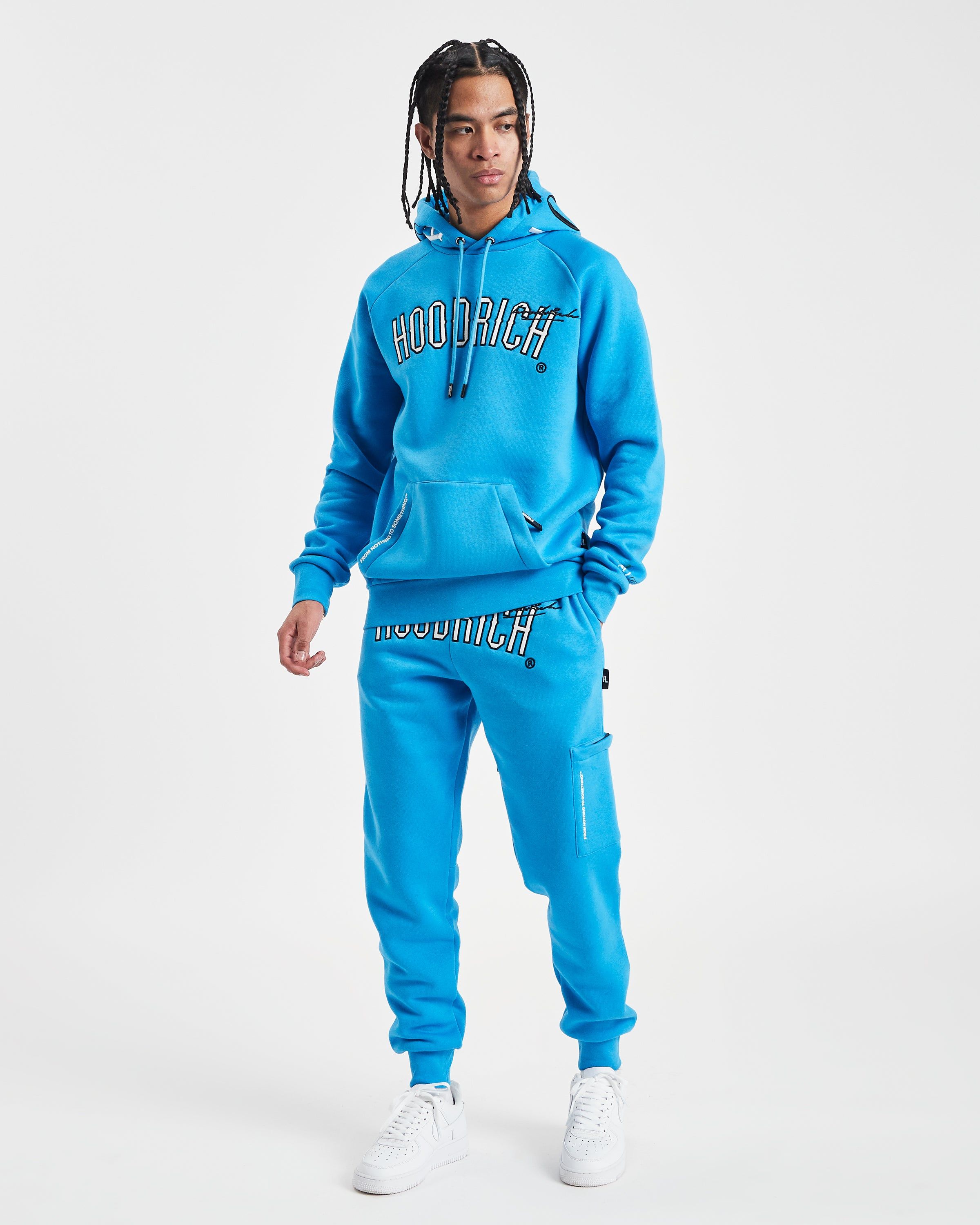 OG Heat Hoodie - Malibu Blue/White/Black sold by Hoodrich product image thumbnail 4